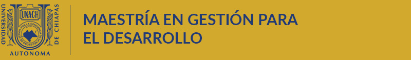 Maestría en Gestión para el Desarrollo